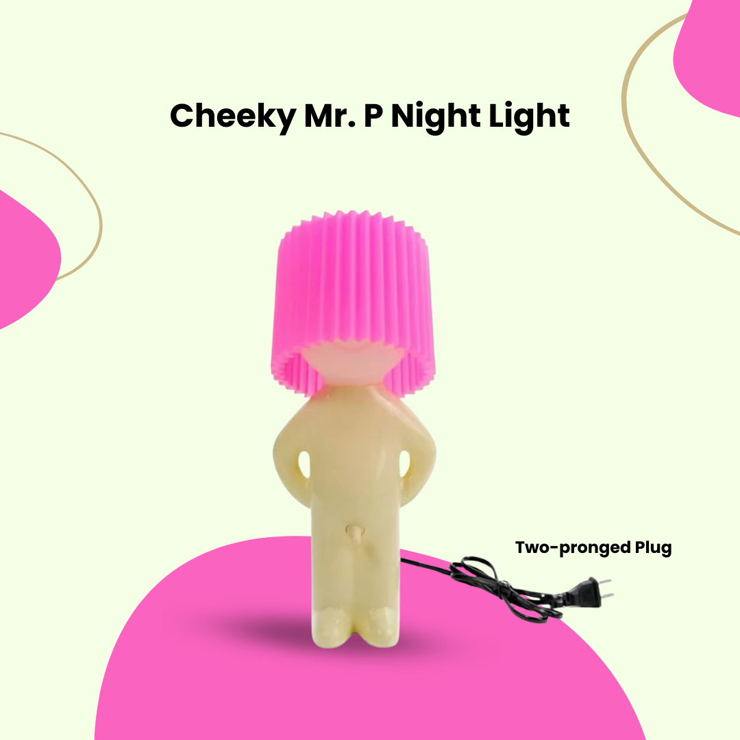 Cheeky Mr. P Night Light – A Fun Touch for Your Space