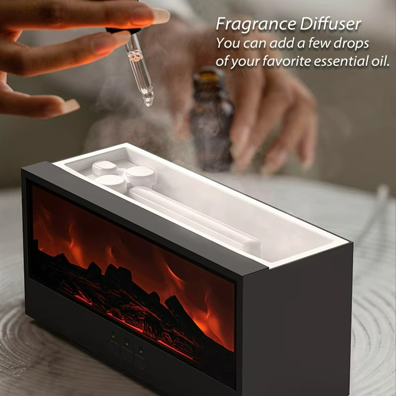 FlameGlow LED Diffuser & Humidifier