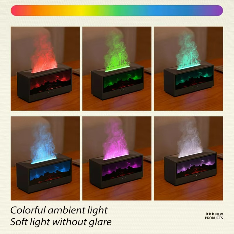 FlameGlow LED Diffuser & Humidifier